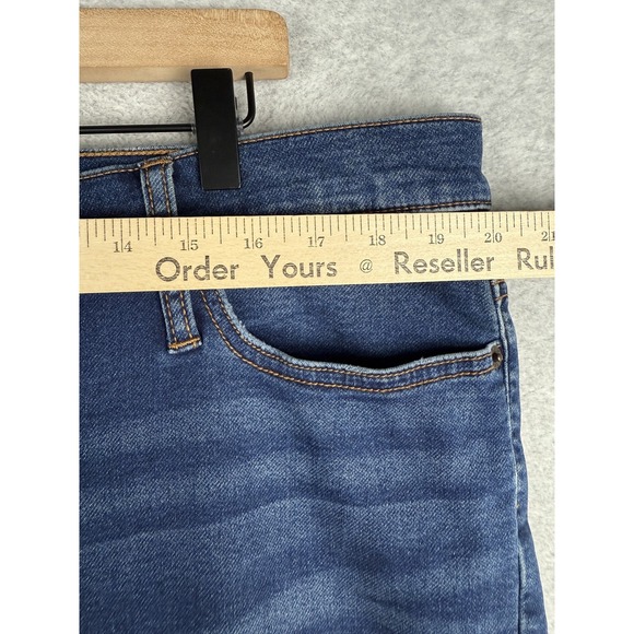 J Crew Jeans Womens 35 Blue High Rise Skinny Signature Stretch Denim Pants - Picture 6 of 9